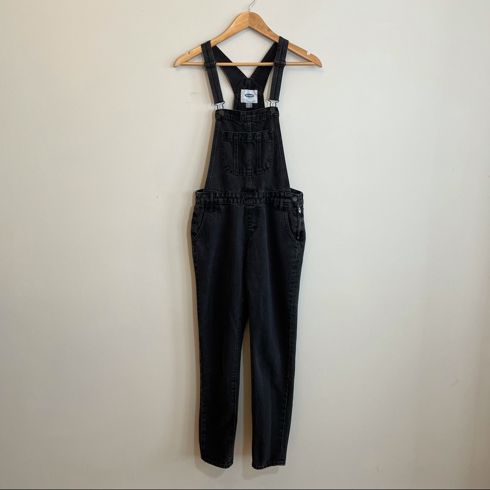 Old Navy Overalls - Black Jean Straight Leg